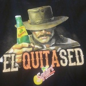 Squirt Soda Novelty T-shirt size Medium M